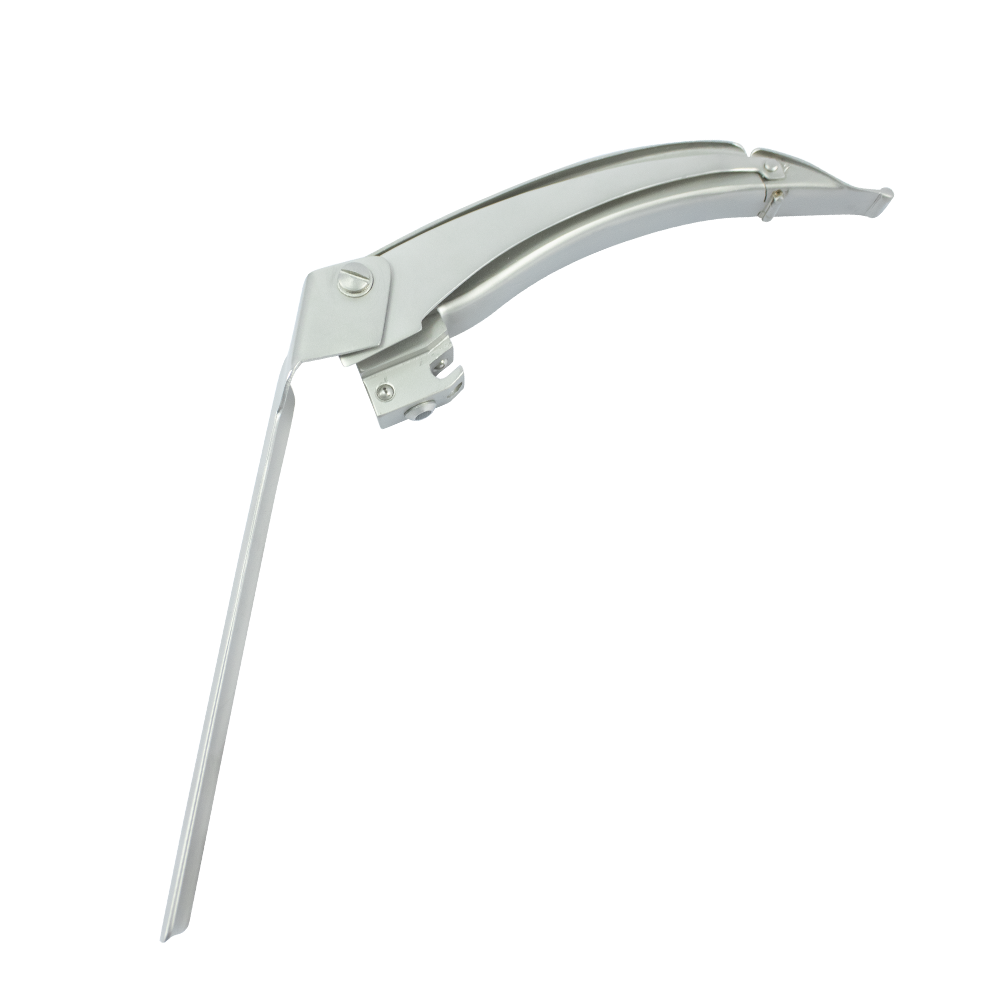 Lâmina Inox de Laringoscópio Fibra Óptica - Flexion Tip - Curva MAC 3 - SM-32L3 - Scope Medical